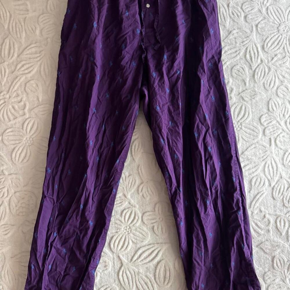 Ralph lauren purple silk pyjama